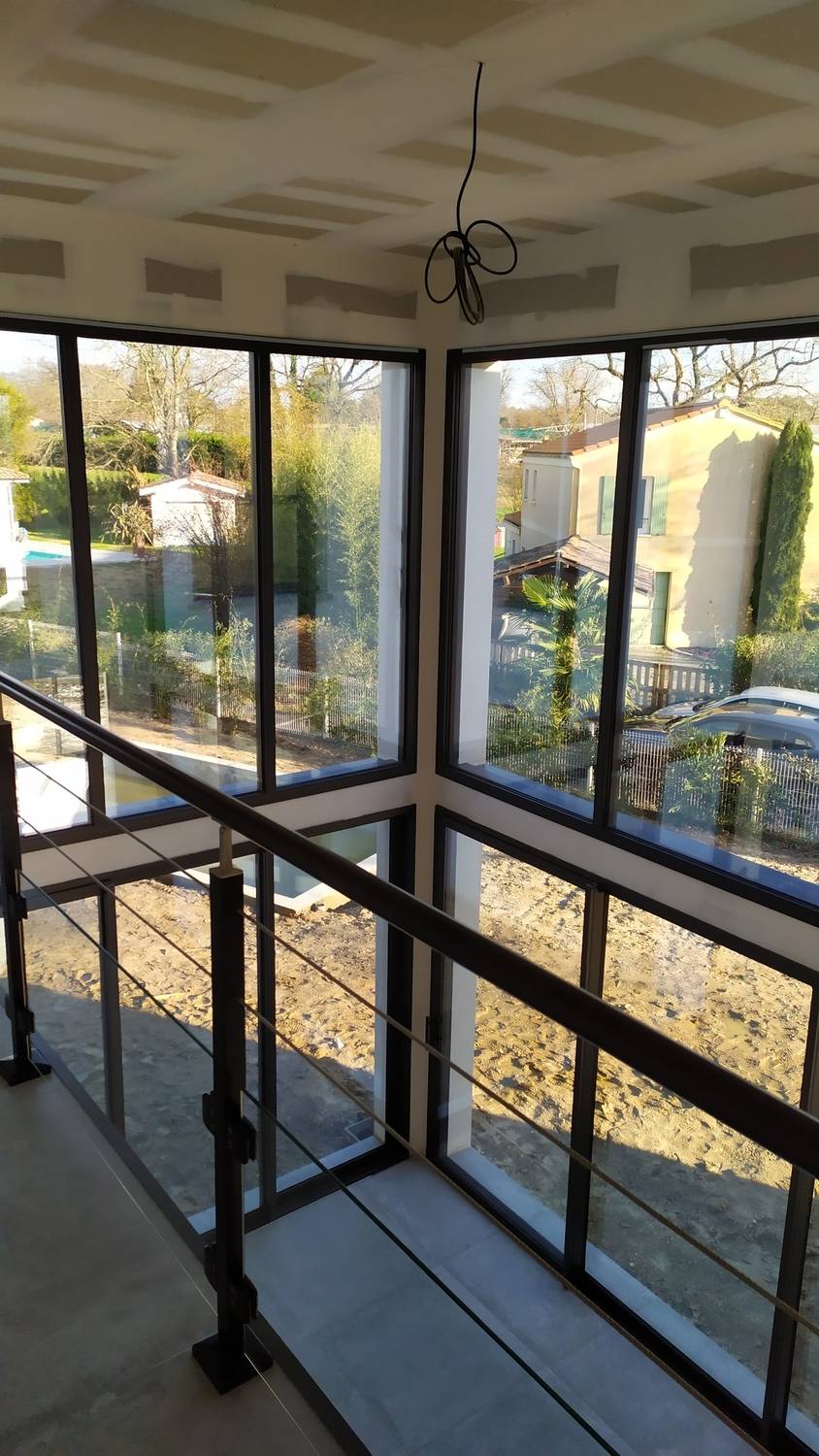 batisseur pour maison contemporaine avec toit terrasse en Sud Gironde 