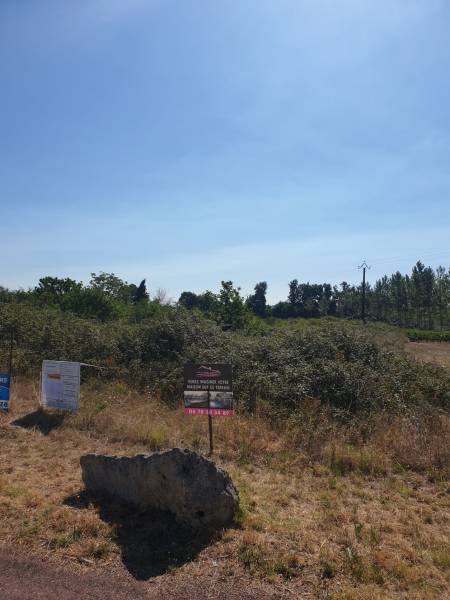 Terrain à bâtir 720 m² secteur Landiras Budos Langon Bordeaux