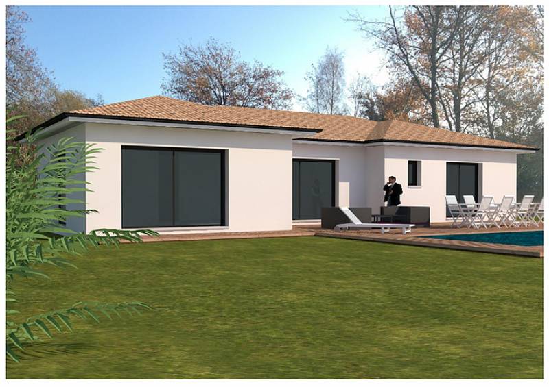 Villa moderne à construire de 120 m² 4 chambres dont 1 suite parentale Gujan Mestras Bassin d'Arcachon