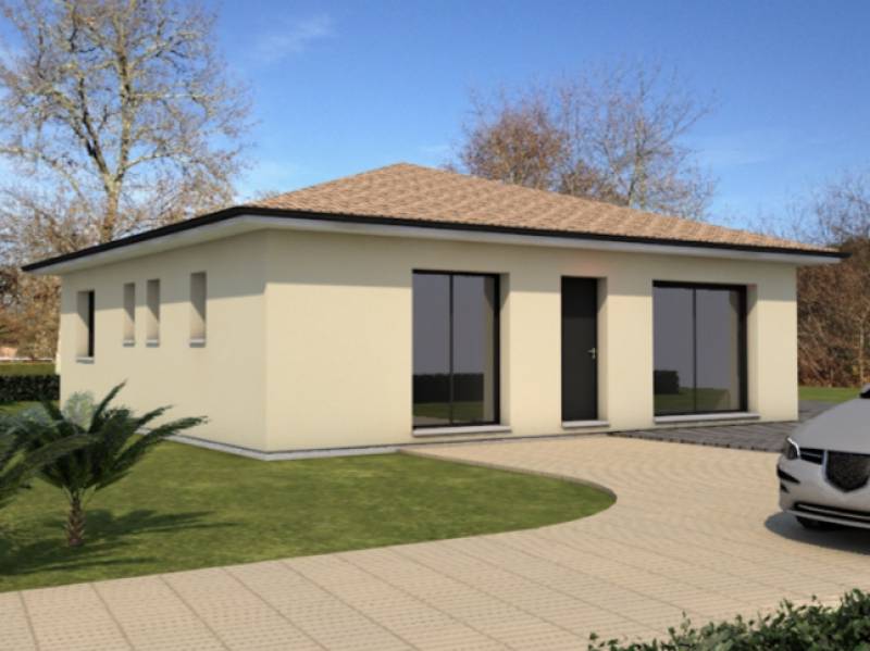 A bâtir sur la commune de Gastes à proximité du Lac d'Aureilhan une maison 80 m2 3 chambres