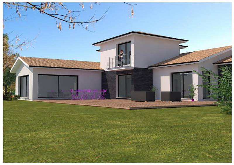 A bâtir maison de 150 m2 sur la commune de la Teste en centre ville