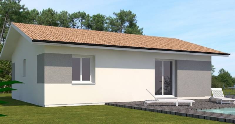 Construire une maison contemporaine 3 chambres à Biganos sur le Bassin d'Arcachon