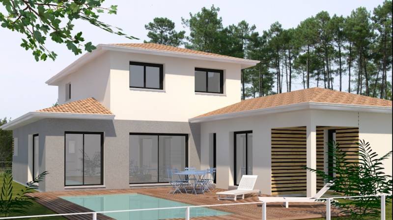 MAISON A ETAGE DE 130 M² SUR LA COMMUNE DE GUJAN MESTRAS PROCHE DES COMMERCES