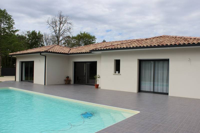 Construction de maison individuelle et moderne à Belin Beliet