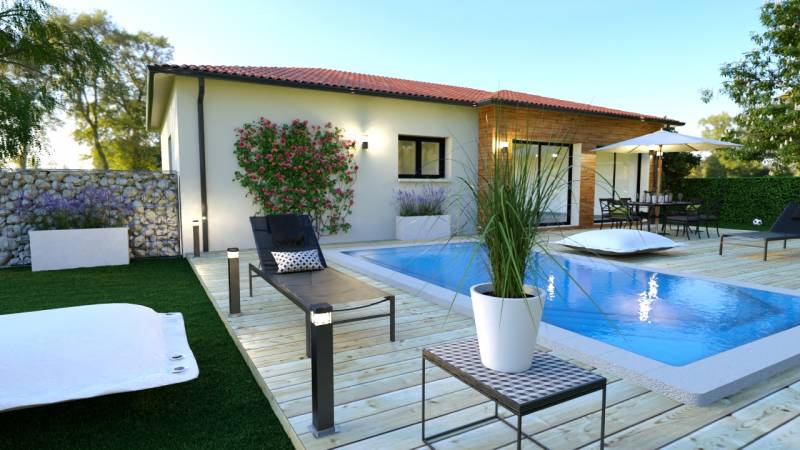 Maison 92 M2 3 Chambres À Arsac