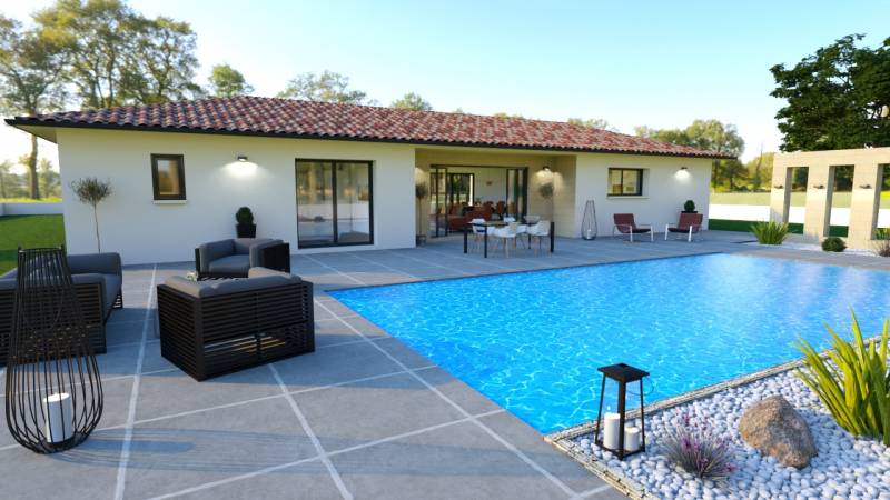 Construire une villa contemporaine sur Lanton Cassy à proximité du village typique de Taussat