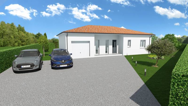 Maison de 90 m² avec garage sur Bommes - Langon
