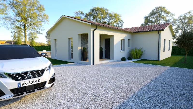 Maison neuve 120 m² en T Roaillan Langon