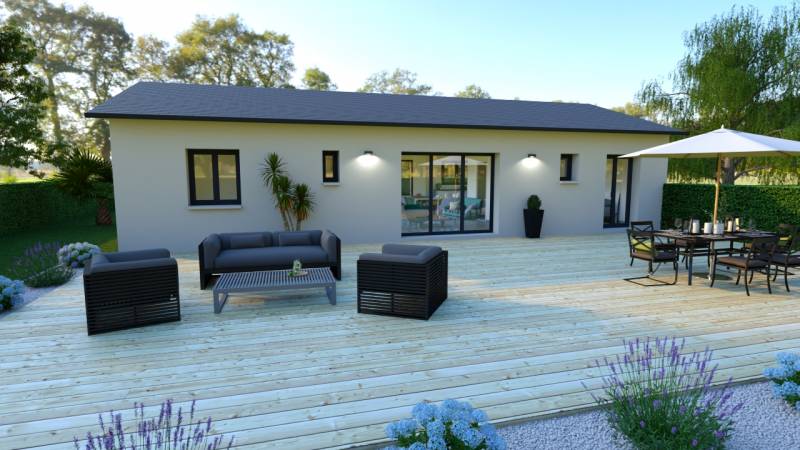 Maison 95 m² 3 chambres Mazères Langon