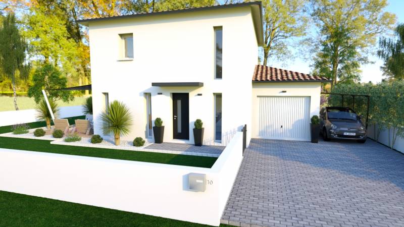 Maison avec garage Langon Noaillan